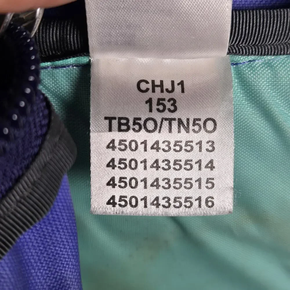 The North Face Vault Purple Teal School Work‎ Travel Flex Vent Backpack
